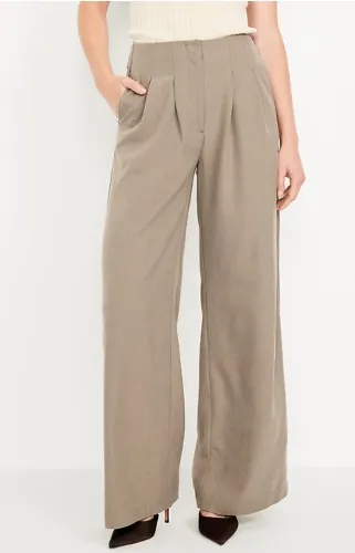 Extra High-Waisted Super Wide-Leg Pants