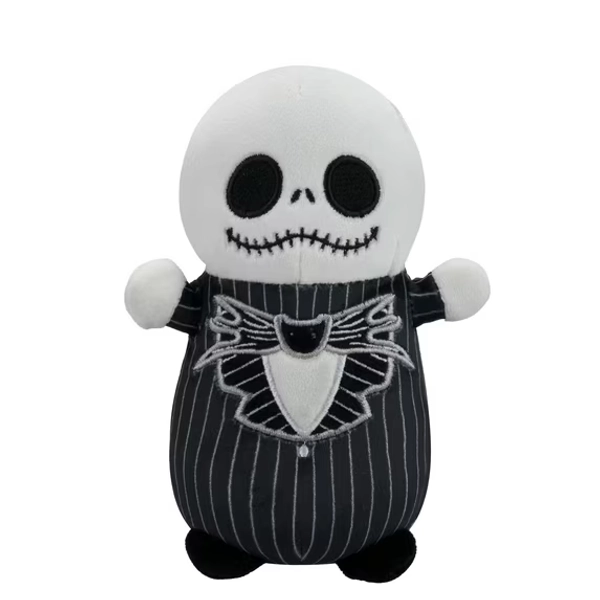 Squishmallows Original Nightmare Before Christmas Jack Skellington - 6 inch HugMees - Child's Ultra Soft Stuffed Plush Toy