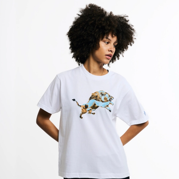 Unisex Detroit Lions Golf Wang White Cutout T-Shirt
