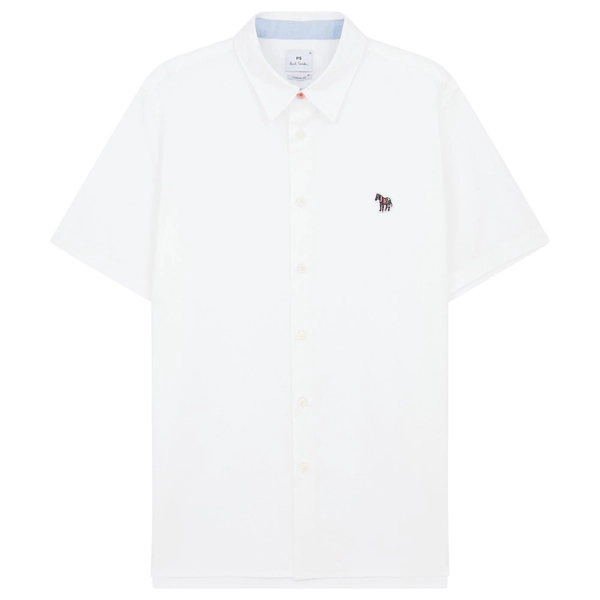 PS Paul Smith Men's Short-Sleeve Plain Shirt
