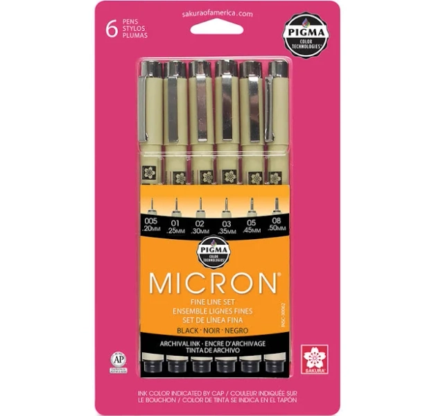 Alvin & Company Inc Pigma Micron Pen Set