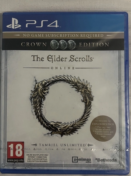 The Elder Scrolls Crown Edition (PS4) (New) Factory Sealed