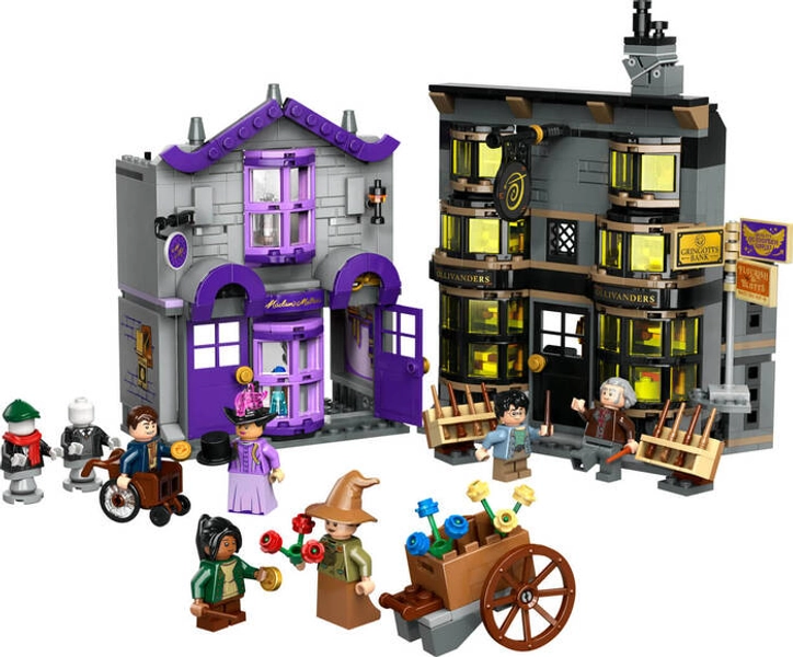 76439 LEGO® Harry Potter™ Ollivanders™ ve Madam Malkin'in Cübbe Dükkanı