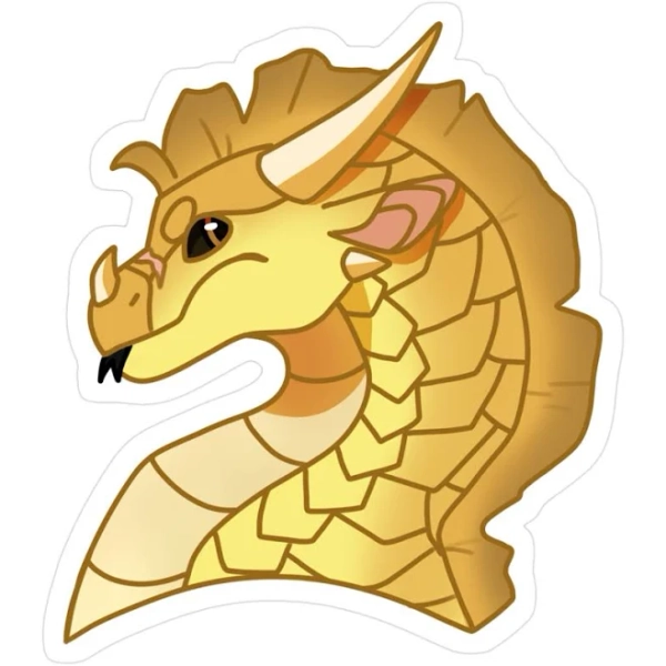 Qibli Wings Of Fire Wings Of Fire Sticker