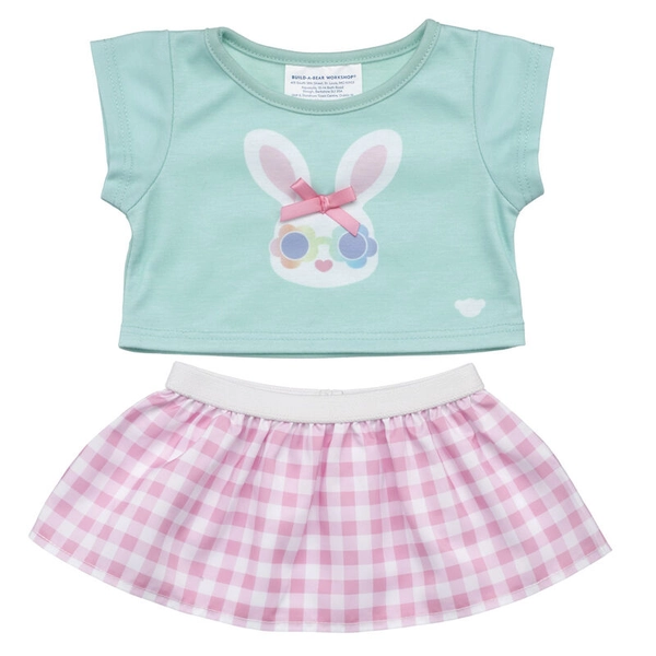 Gingham Bunny Easter Outfit 2 pc. | Build-A-Bear