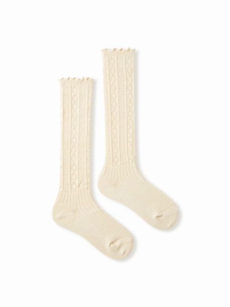 Ruffle Trip Socks