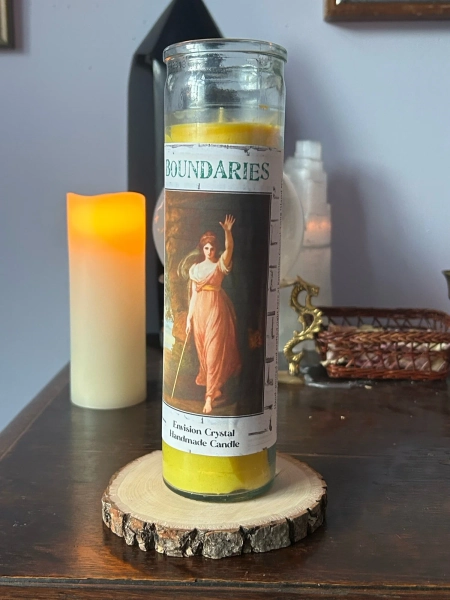 Better Boundaries - Candle for having better boundaries and protection — Envision Crystal - Believe In Magic
