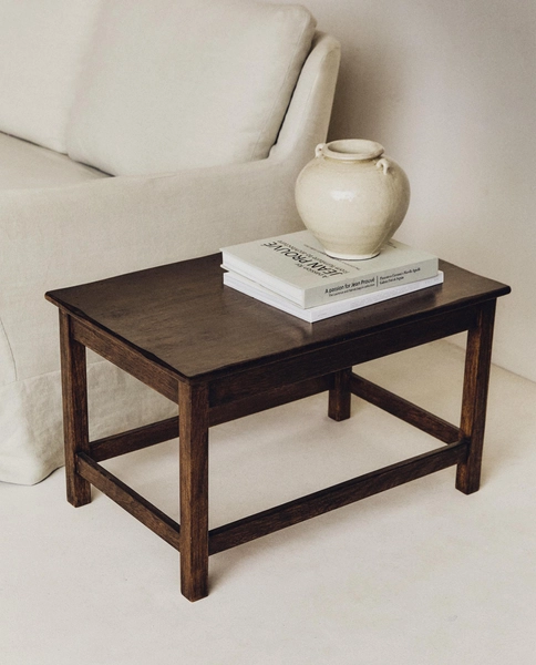 WOODEN SIDE TABLE