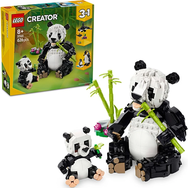 LEGO Creator 3-i-1 pandafamilie 31165