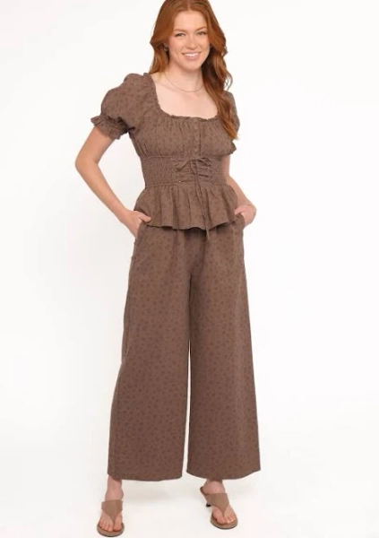 Petal & Pup Women's Bridget Floral Cotton Jumpsuit