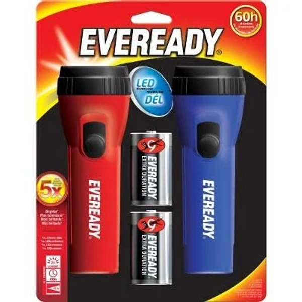 Eveready Economy LED Flashlight Set