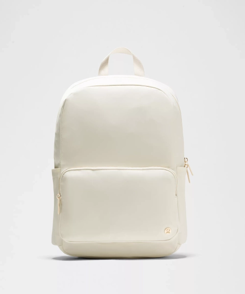 Everywhere Backpack 22L *Metal Hardware - Light Ivory/Sheer Oak/Gold - ONE SIZE