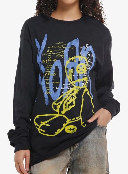 Korn Issues Tracklist Long-Sleeve T-Shirt