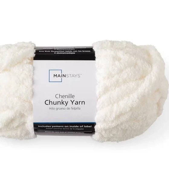 Mainstays Chunky Chenille Yarn