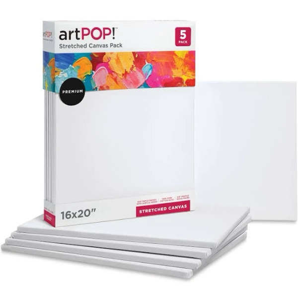 artPOP! Stretched Canvas Pack