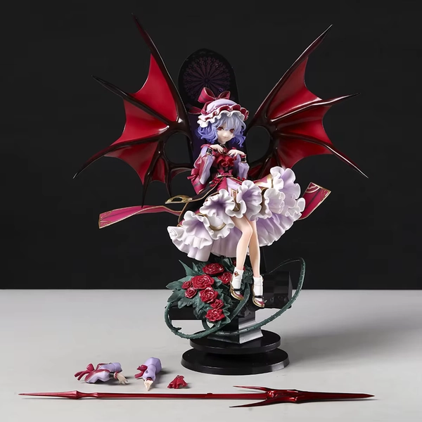 Touhou Project Remilia Scarlet 1/8 Coleção PVC Modelo Estátua Anime Figura Brinquedo - AliExpress 26