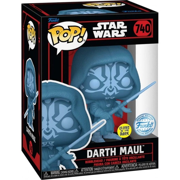 Funko Pop 740 - Darth Maul (Glows in the Dark) | Fantàsia