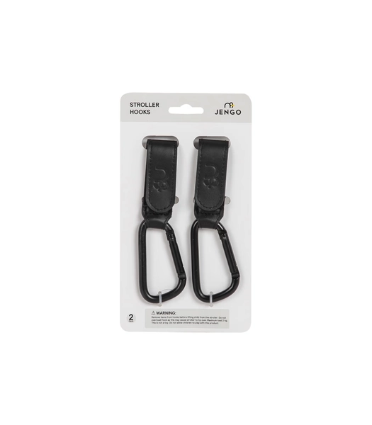 Jengo Hooks- 2 Pack Black