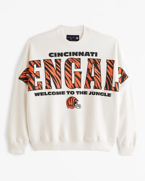 Cincinnati Bengals Graphic Crew Sweatshirt