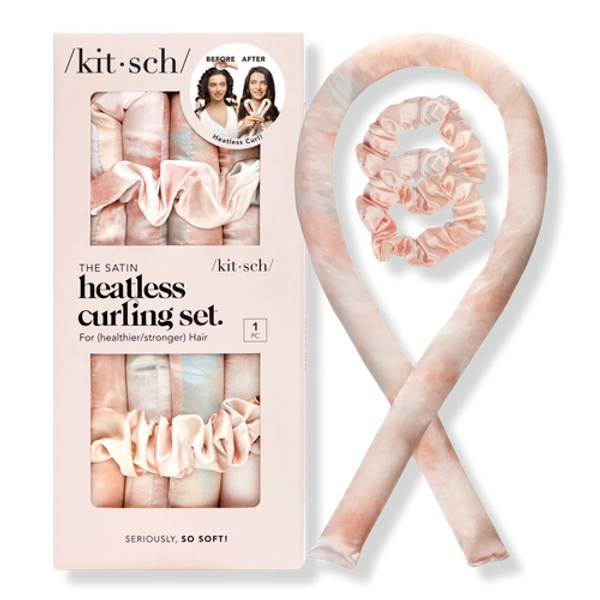 Satin Heatless Curling Set - Tie Die