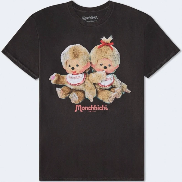 Aeropostale Men's Monchhichi Relaxed Graphic Tee