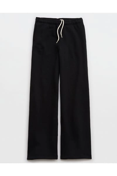 OFFLINE By Aerie Cloud Fleece Trouser Women's True Black L