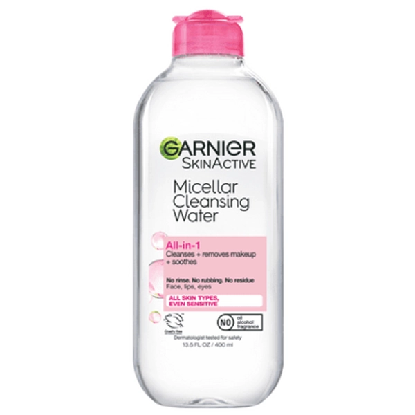 L oreal Garnier SkinActive Micellar Cleansing Water All in 1 Makeup Remover Cleanses  13.5 fl oz