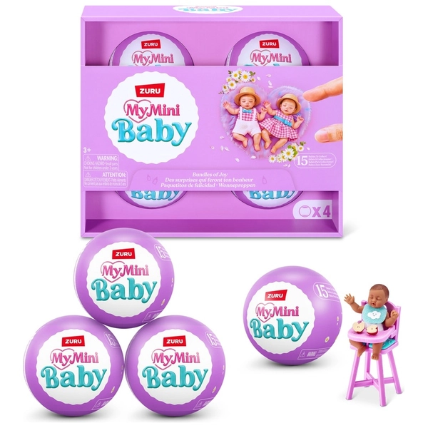 My Mini Baby Bundles of Joy Series 2 Assortment by ZURU 4 Pack | Smyths Toys UK