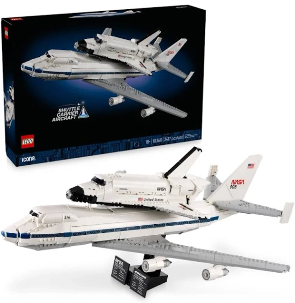 LEGO Icons Shuttle Carrier Aircraft
