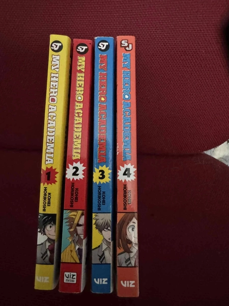 My Hero Academia Vol 1-4 Books
