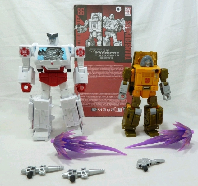 Transformers The Movie Studio Series 86 Brawn &amp; Ratchet 2 Pack #27 #28 Complete