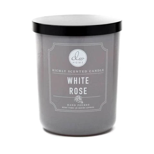 DW Home White Rose Large Triple Wick Fragrance