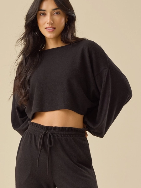 Sofie Cropped Lounge Top
