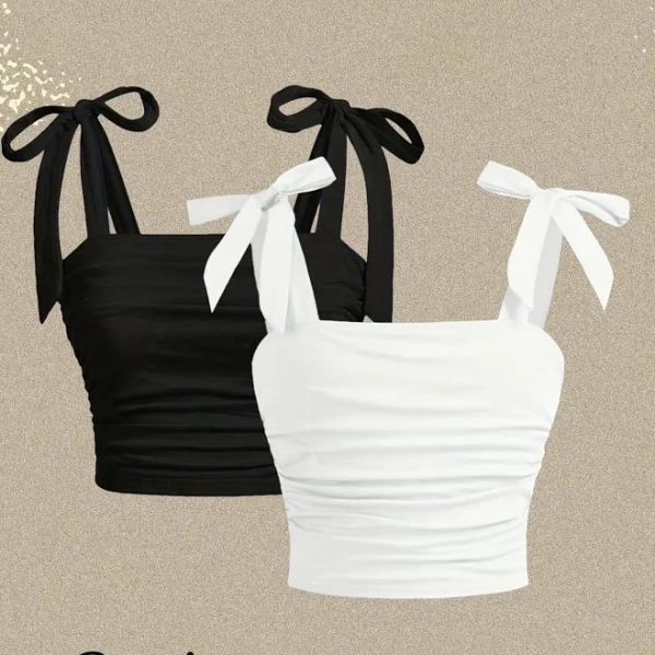 Teenagers' Dry Cleanable Sleeveless Top Set