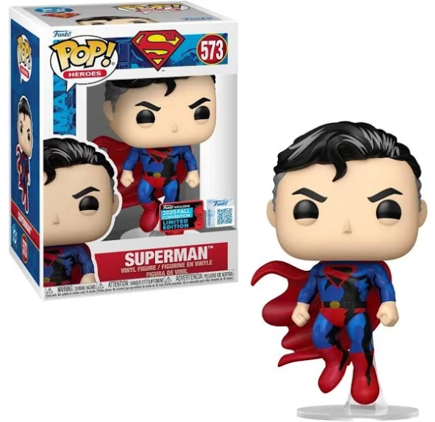 DC Comics Superman Retro Comic Flying Pop! Vinyl Figure