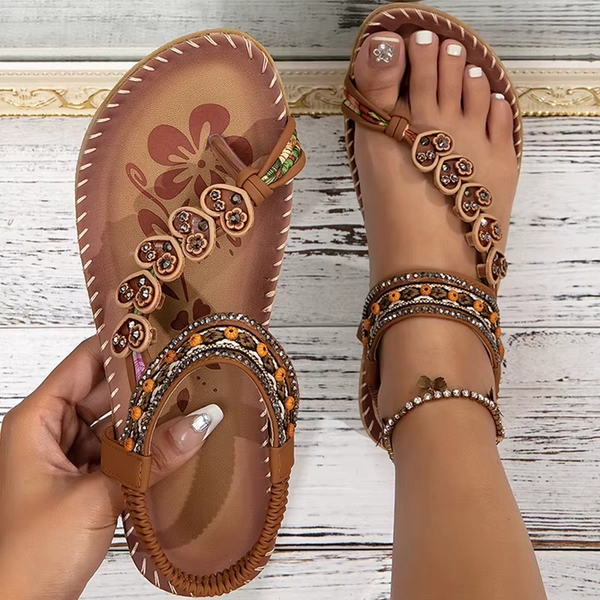 Women's Sandals Bohemia Style Sandals Summer 2026 Shoes For Woman Flip Flops Beach Summer Shoes Women Low Heels Footwear - AliExpress 322