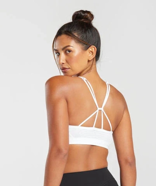 Gymshark Ruched Strappy Sports Bra