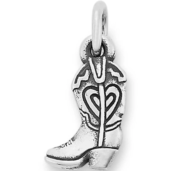 James Avery Sterling Silver Mini Cowgirl Boot Charm