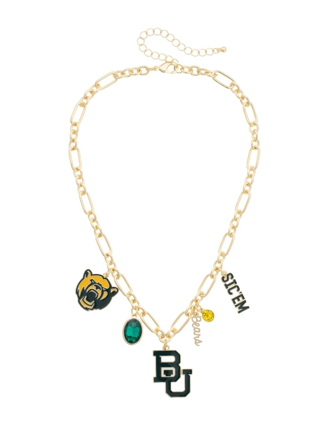 BU Game Day Charm Necklace - NS