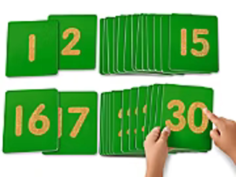 Tactile Numbers <span style="white-space: nowrap;">1-30</span>