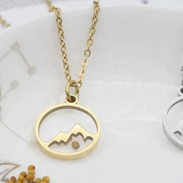 Tai East Matthew 17:20 Gold Necklace