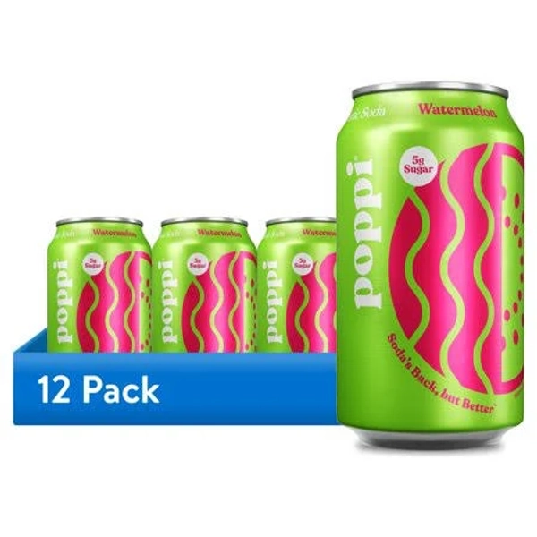 Poppi Watermelon Prebiotic Soda