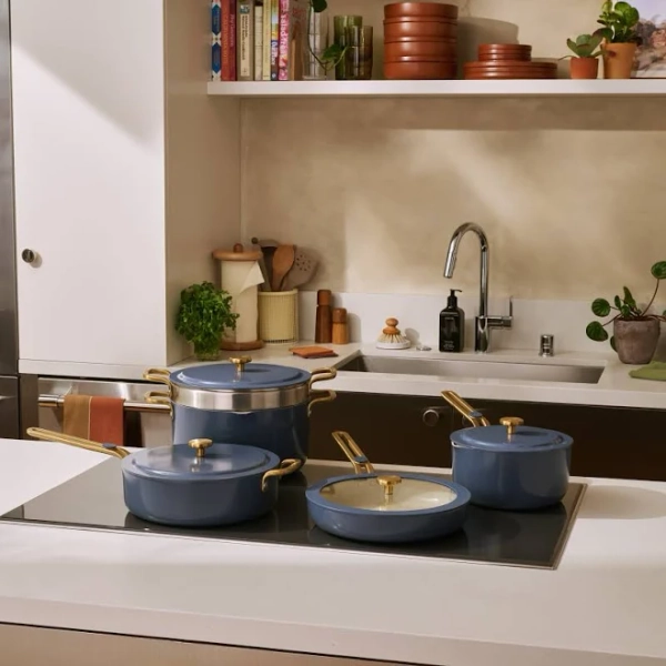 Our Place 8-Piece Ceramic Pan Set