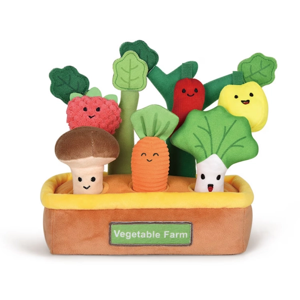 Sensory Pull Out Vegetable Toy for Toddlers 1-3, Fine Motor Skill Montessori Baby Toy with Carrots & Radishes, Educational Gift for Boys Girls 1-2 Year Old