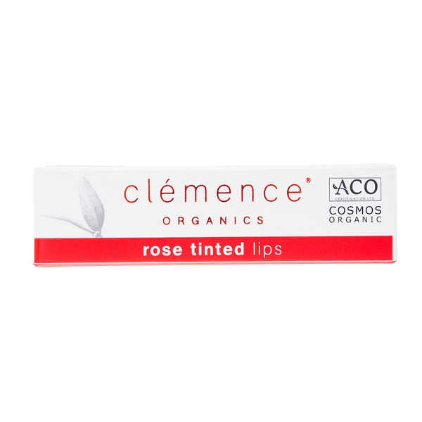 Clemence Organics Rose Tinted Lips 5ml | Healthylife