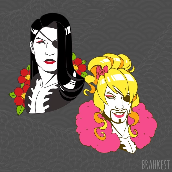 goromi enamel pins