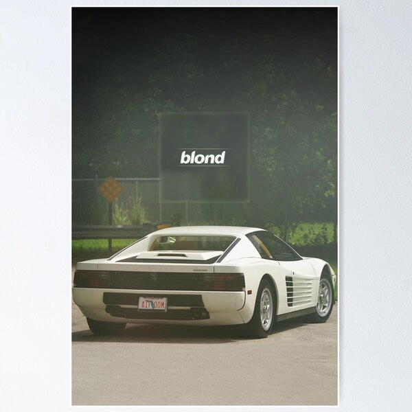 Blond by Frank Ocean Poster