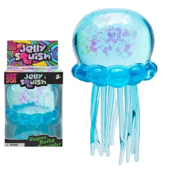 Nee Doh Nice Cube - Super Solid Squish! (Blue, Purple, Pink, Red, Orange) New