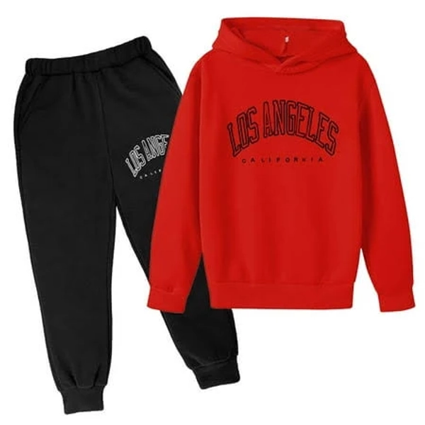 xiaowennn Boys Girls Sweatsuit Set Outfits for Kids Sweatpants Casual Letter Printed Long Sleeve Pullover Sweatshirt Fall Outfits Set