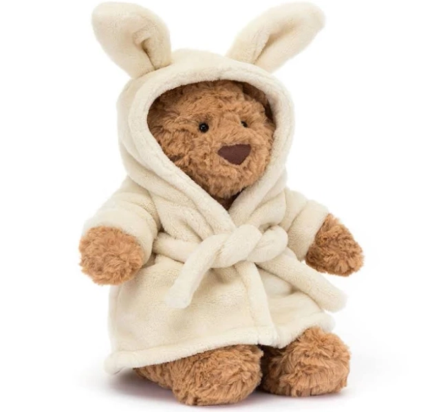 Bartholomew Bear Bathrobe Jellycat